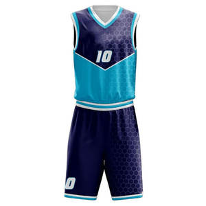 Uniformes de basket-ball personnalisés de qualité supérieure Shorts d'été en polyester à séchage rapide Taille XS Vêtements de sport respirants en gros - Product Image 2