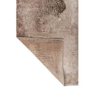 Alfombra Entropy Ivory de Lana y Seda de Bambú Anudada a Mano, 10 mm de Grosor, Rectangular, para Pasillo y Hogar, con Patrón Abstracto para Uso Doméstico - Product Image 5