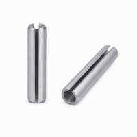 DIN7346 Slotted Spring Pin Carbon Steel Split Dowel Pin Customized Fasteners Manufacturer
