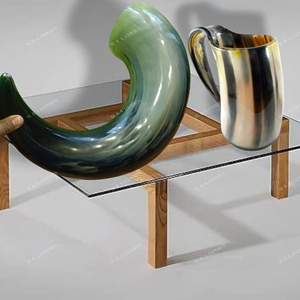 Estilo Vikingo, 5-7 litros, buey, cuerno para beber, taza recubierta segura para alimentos, grandes precios a granel, técnica pulida, cuernos para beber más grandes - Product Image 2