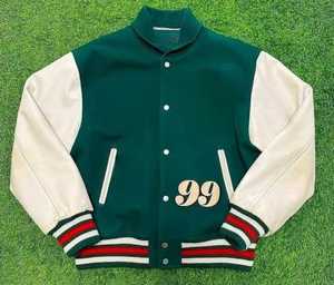 Letterman personnalisé Hommes Street Wear Varsity Jacket Salevess en cuir et personnaliser Logo Bomber Jumper Jacket Veste décontractée - Product Image 5