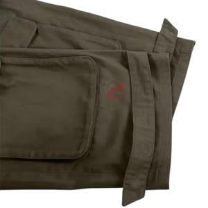 High Street Pantalon pour hommes de qualité personnalisée Pantalon de sport en coton léger Taille moyenne Écologique Anti-rides - Product Image 4