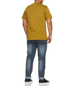 Camiseta de algodón sólido vintage unisex, diseño personalizado con cuello redondo y Media manga, ropa de calle regular para hombre, 100% algodón - Product Image 6