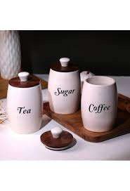 Jarra de Cerámica Hecha a Mano de Calidad de Exportación para Uso Decorativo y Funcional, Elegante Jarra de Cerámica para Organización de Despensa y Encimera - Product Image 5