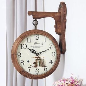GIVE CUSTOMIZED WOODEN WALL CLOCK FOR ELEGANT HOME DECOR MODERN Bamboo Body with Natural Rosh for Wedding Occasions - Product Image 5