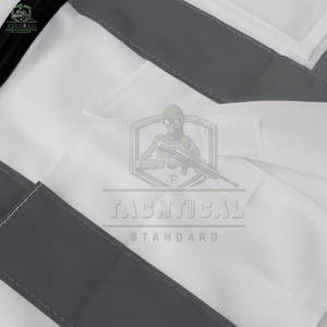 เสื้อกั๊กนิรภัยแบบไม่มีแขน ดีไซน์เฉพาะตัว มาตรฐาน ANSI Class 1 ไฟ LED กันน้ำ รับสกรีนโลโก้ น้ำหนักเบา ขายส่ง สีพื้น - Product Image 4