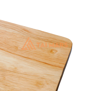 Tabla de cortar de madera gruesa con superficie antideslizante que garantiza un corte seguro para carne, frutas, verduras y preparación de hierbas - Product Image 2