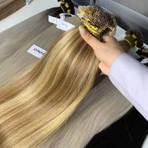 Extensions de cheveux vierges à 100% du Vietnam, cheveux humains de couleur claire, sans produits chimiques, longueur longue, couleurs personnalisées, NASA HAIR VIETNAM - Product Image 1