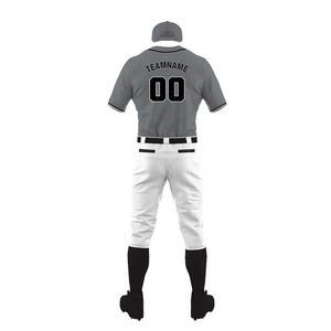 Oferta Especial: Conjunto Completo de Uniforme Deportivo de Béisbol, Transpirable, 100% Poliéster, Diseño Sublimado, Opción de Tallas Grandes, Personalizable - Product Image 3