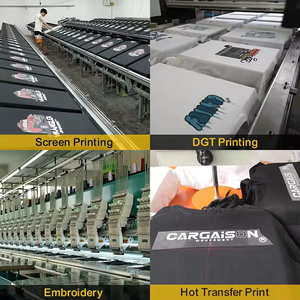 เสื้อมีฮู้ดแบบซิปมีซิปมีฮู้ดสำหรับรูดซิปโลโก้ผ้าฝ้ายหนา400 GSM - Product Image 5