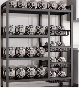 Estante de Almacenamiento de Cocina de Acero de Múltiples Niveles OEM/ODM, Vietnam - Product Image 3