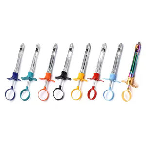 Jeringa Dental de acero inoxidable de 1,8 ml, Cartucho autoaspirante, potencia Manual, tipo CW, instrumento quirúrgico Dental recubierto de Color - Product Image 2