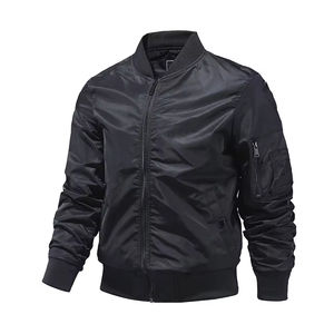 Blouson aviateur pour homme, dernier style, léger, nouvelle mode, blouson aviateur avec poche décorative, service OEM, blouson aviateur pour homme d'extérieur - Product Image 3