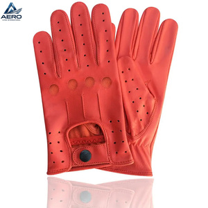 Guantes de Cuero para Conducir, Diseño Personalizado, Cálidos, Anti-Corte, para Pantallas Táctiles, Gran Venta - Product Image 1