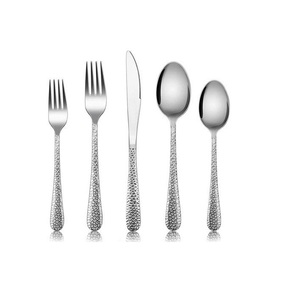 Juego de cubiertos de diseño clásico Acabado temático moderno con múltiples tamaños y diseños en forma Juegos de cubiertos - Product Image 3