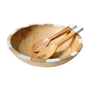 Cuenco mezclador de resina y madera con estilo, para cocina, Hotel, restaurante, precio competitivo - Product Image 1