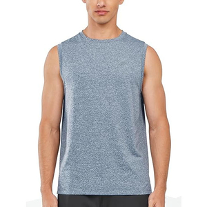 Venta al por mayor 2025 nueva llegada Bodybuilding Stringer Tank Tops para hombres de cintura alta Running Fitness Camisa sin mangas XL tamaño OEM - Product Image 3