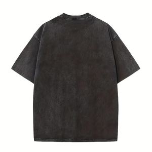 Conjunto de Camiseta y Pantalones Cortos de Verano para Hombre, Estilo Urbano Moderno, Algodón Suave, Informal, Dos Piezas, Ropa Deportiva para Gimnasio y Entrenamiento - Product Image 1