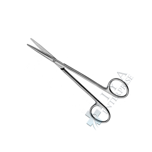 Metzenbaum-Tijeras quirúrgicas manuales de acero, rectas y curvas para corte de tejido delicado, base de instrumento estrecho romo - Product Image 6