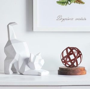 Esfera de Metal creativa moderna pintada a mano bola roja atractiva decoración del hogar para sala de estar dormitorio mesa de oficina centro de mesa - Product Image 2