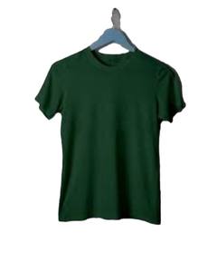 Logo personnalisé 100% T-shirt en coton biologique pour femmes coupe ample col rond court respirant et séchage rapide été Style décontracté - Product Image 1