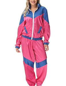 Conjunto Deportivo Casual de Invierno para Mujer, Chaqueta Cortavientos con Capucha y Cremallera, 100% Algodón - Product Image 1