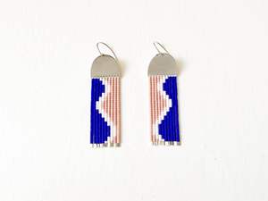 Premium Quality Handmade Stud Post Earrings Women New Designs Seed Bead Wrap Fashionable Drop Earrings Fashion-Conscious <b>Girls</b> - Product Image 2