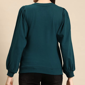 Fashion Oversized Sweatshirt Long Front Cozy Fleece <b>Warm</b> Winter Soft Baggy Fit Casual Streetwear Trendy <b>Women</b> <b>Top</b> - Product Image 2