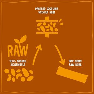 Barres aux fruits et noix naturelles Nakd' Cacao Orange - Vegan - Sans gluten - Collation saine, 35 g (lot de 18) - Product Image 5