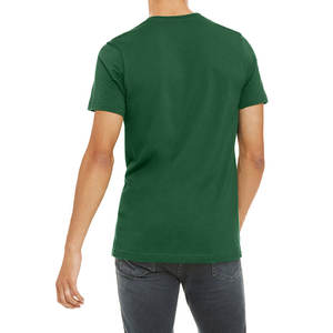 Airlume algodón peinado e hilado en anillo, la camiseta de Jersey unisex para hombre Cand Camiseta de cuello redondo ajustada que absorbe la humedad - Product Image 6