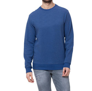 เสื้อสเวตเชิ้ตผู้ชายคุณภาพพรีเมียม คอกลม ผ้าฝ้าย 100% เนื้อผ้าเบาสบาย สีพื้น รับสั่งทำพร้อมพิมพ์โลโก้ - Product Image 2