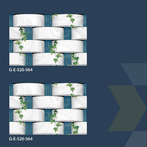 Carreaux muraux en céramique émaillée de qualité supérieure 300x450 finition brillante murs intérieurs d'école traditionnelle durable - Product Image 1