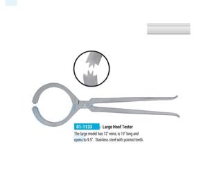 Équipement vétérinaire du Pakistan Mahersi Couteau à sabot à double tranchant avec lame en acier inoxydable - Product Image 5