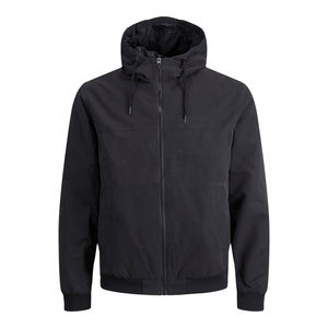 เสื้อแจ็คเก็ตพัฟเฟอร์บุใยสังเคราะห์แบบมีฮู้ดสำหรับผู้ชาย เสื้อโค้ทกันหนาวแบบสั่งทำขายส่ง ไซส์พลัส กันน้ำ สไตล์สตรีทแวร์ แบบยูนิเซ็กส์ เสื้อกันหนาว - Product Image 1