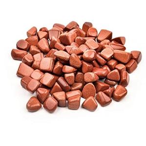 En gros En Vrac Sculpté Cristal Naturel dégringolé Rouge Goldstone Agate Rouge Gemme pour Reiki Chakra Gravure Technique de Guérison - Product Image 5