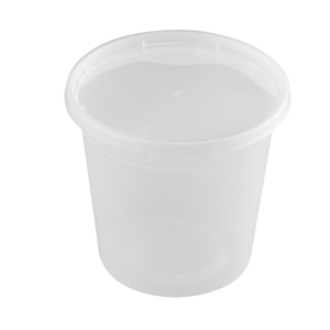 Contenedores de Plástico PP Resistentes ProTakeOut de 25 oz con Tapas (4.63x4.33 Pulgadas) 240 Sets (24/20) Aptos para Microondas y Congelador - Product Image 4