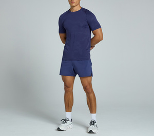 Camiseta Deportiva Personalizada al por Mayor para Hombre, de Alta Demanda, Transpirable, de Secado Rápido, para Gimnasio, Fitness, Ropa Deportiva - Product Image 1