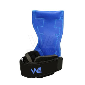 แผ่นรองจับยกน้ำหนัก OEM คุณภาพสูง ผลิตจากยางธรรมชาติ PVC กันลื่น ระบายอากาศได้ดี น้ำหนักเบา สายรัดโลโก้แบบกำหนดเอง สำหรับฟิตเนสหนัก - Product Image 4