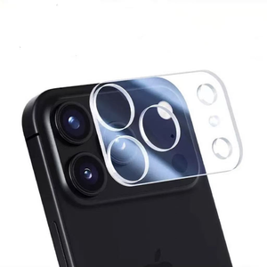 Protector de Lente de Cámara de Vidrio para iPhone, Antihuellas, Resistente a Arañazos, 2.5D Radian, Lentes Móviles - Product Image 1