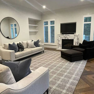 Tapis oriental moderne en laine fait main 9x12 Tapis pour le salon Décoration intérieure Tapis en coton Commande minimum 1 pièce - Product Image 1