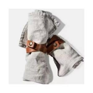 Smooth leather napkin <b>rings</b> <b>crafted</b> <b>for</b> classic interiors family gatherings and elegant seasonal table styles - Product Image 5