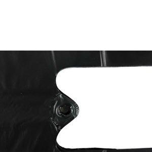 Wholesale Heavy-Duty Black <b>Plastic</b> Gusset <b>Kitchen</b> Trash Bags Large Fold Garbage Rubbish Sacks for Home Packaging Use - Product Image 4