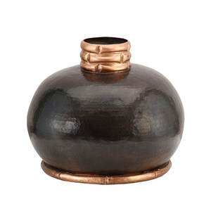 Pot et vase à fleurs uniques et élégants pour la maison, intérieur et extérieur, support de plantes, pot, vase en métal pour les chambres d'hôtel - Product Image 4