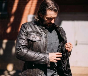 2025 vêtements de sport pour hommes veste de moto en cuir de vachette véritable avec protection d'armure grande taille toutes les conceptions de couleur - Product Image 5