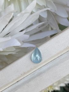 2,70 quilates aguamarina natural forma de pera Diamante Suelto piedra preciosa color superior buen brillo CAMBIO DE Color óptico para la fabricación de joyas - Product Image 3