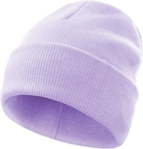 Gorro de invierno holgado de lana suave, gorro de punto cómodo unisex, diseño elástico ligero, ideal para la moda y el calor - Product Image 6