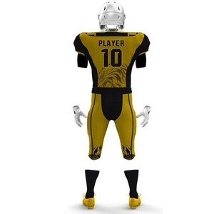 Ensemble d'uniformes de football américain personnalisés OEM imprimé respirant style de sublimation vente en gros excellente fabrication et prix - Product Image 4