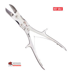 Couteau à os en acier inoxydable Stille Liston, lame droite de 30 mm, longueur totale de 275 mm, double action, haute qualité, certifié CE - Product Image 3