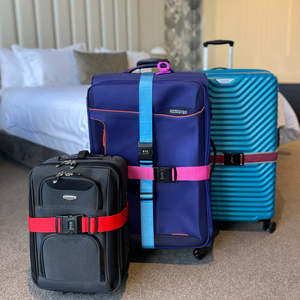 TravelSafe Luggage <b>Lock</b> Straps Convenient Travel Accessories - Product Image 6