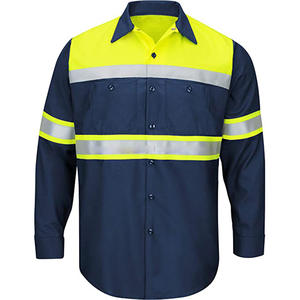 Traje DE SEGURIDAD ignífugo resistente al fuego para hombres Ropa de soldadura ignífuga reflectante con mangas largas - Product Image 3